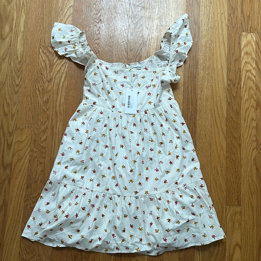 Reformation Jeune Dress Floral NWT & Bag